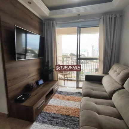 Imagem Apartamento com 3 quartos à venda, 62 m² por R$ 415.000 - Ponte Grande - Guarulhos/S