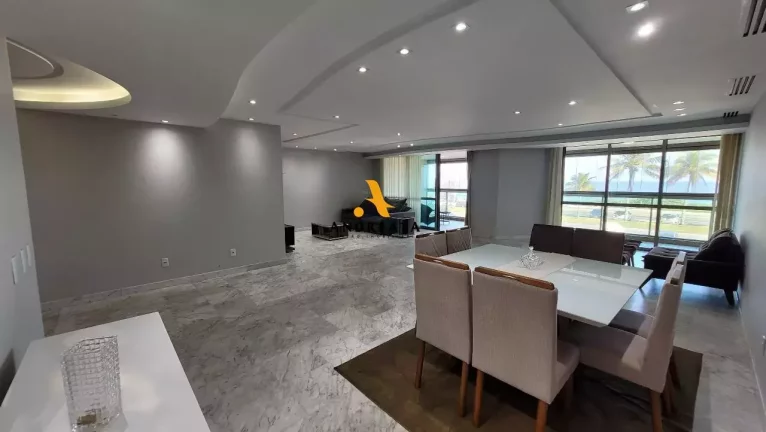 Imagem Barra da Tijuca - Costa del Sol - Posto 5 - Frontal Mar - Apartamento 4 Quartos com 2 Suites