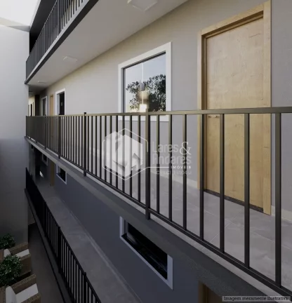 Apartamento em construção, 1 dormitório com sacada, ou 2 dormitórios, 34 ou 38 metros- Parque Peruche-SP