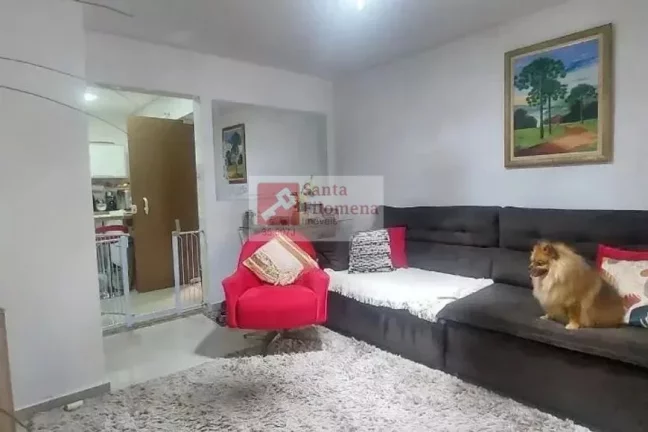 Imagem Sobrado para Venda em Santo André, Parque Marajoara, 2 dormitórios, 2 suítes, 3 banheiros, 2 vagas