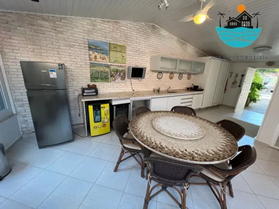Imagem Alugar casa Juquehy - Casa em Condomínio 4 dormitórios, 3 suítes, 4 vagas, serviço e apoio de praia privativo - máx. 10 pessoas | Juquehy Imobiliária.