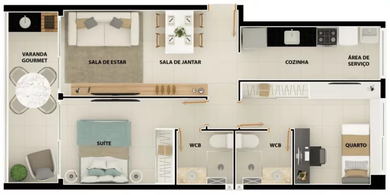 Imagem Apartamento à venda, 82 m² por R$ 759.000,00 - Manaíra - João Pessoa/PB