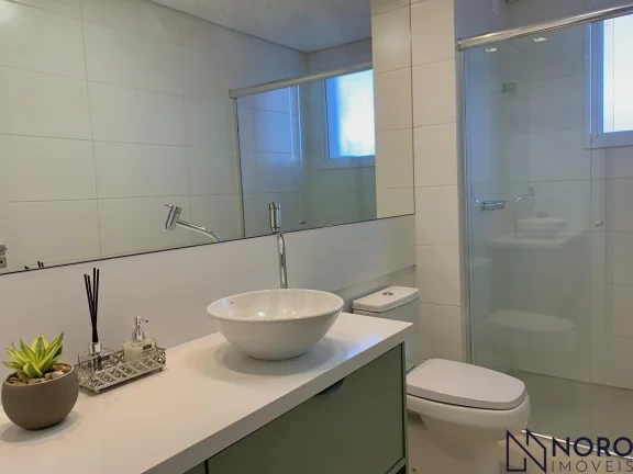 Imagem Nossa Senhora de Lourdes, Apartamento DECORADO COM 3 dormitórios, 2 garagens,