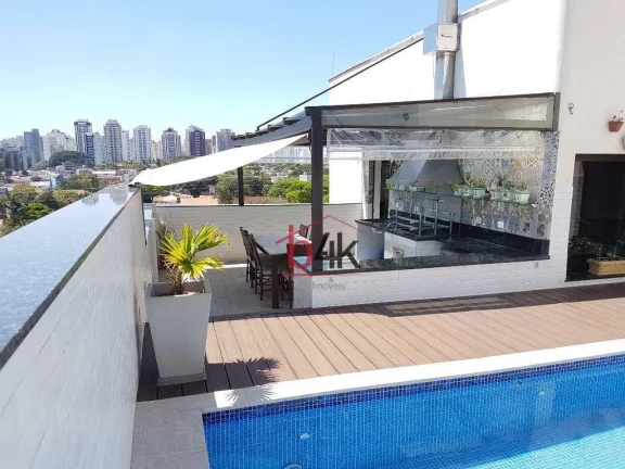 Imagem Cobertura duplex à venda com 3 dormitórios, 287 m² e 3 vagas no Brooklin