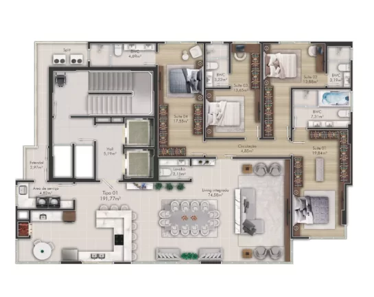 Imagem Beach Dream - Apartamento à venda no bairro Perequê - Porto Belo/SC