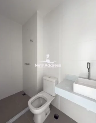 Imagem Suíte com vista para o mar na quadra da praia de Itaparica, em prédio novo com lazer completo. Descubra esse excelente apartamento!
