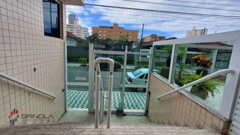 Imagem Apartamento com 2 dormitórios à venda, 77 m² por R$ 550.000,00 - Vila Caiçara - Praia Grande/SP