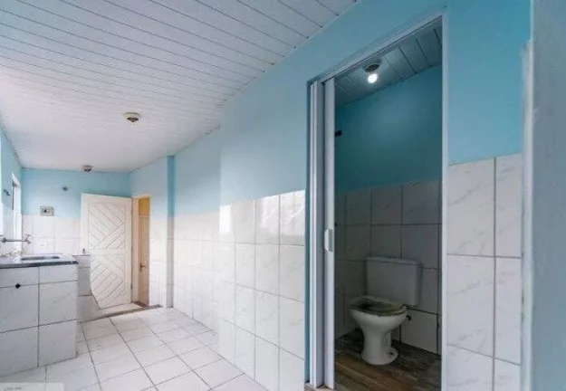 Imagem Casa com 1 dormitório para alugar, 60 m² por R$ 800/mês - Vila Palmares - Santo André/SP