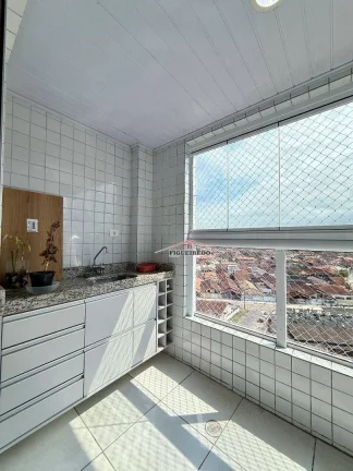 Imagem Apartamento à venda, 57 m² por R$ 410.000,00 - Tupi - Praia Grande/SP