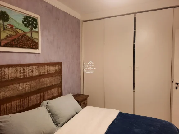 Imagem Excelente oportunidade: Apartamento atualizado com vista no Guarujá-SP, bairro Pitangueiras, 1 quarto, 2 salas, 1 banheiro, 2 vagas de garagem, 65m².