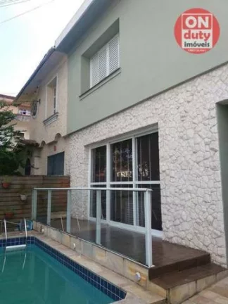 Imagem Sobrado com 5 dormitórios à venda, 290 m² por R$ 1.800.000,00 - Boqueirão - Santos/SP