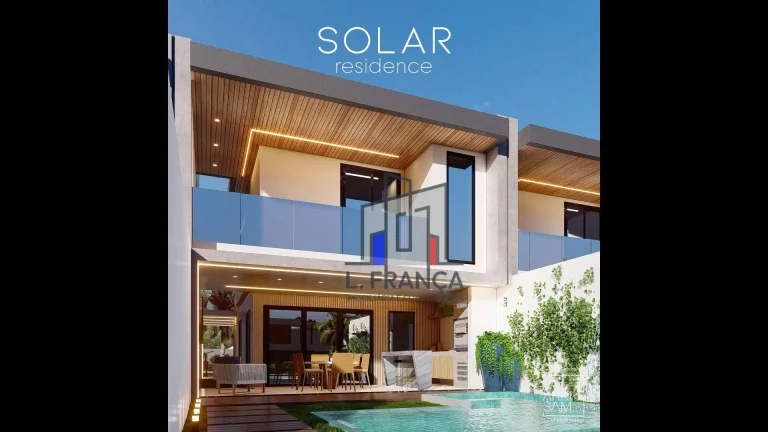 Casa com 4 dormitórios, 2 vaga, varanda e piscina à venda, 158 m² a partir R$ 669.000 - Mangabeira - Eusébio/Ceará