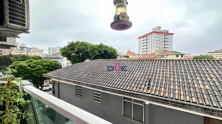 Imagem Apartamento com 2 dormitórios sendo 1 suite No Embaré. vaga demarcada, salao festas amplo, churrasqueira, e salao de jogos. Andar alto com vista livre
