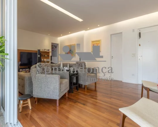 Imagem Apartamentp Vila Romana com 177m², 3 suítes e 3 vagas.