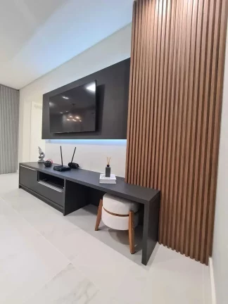 Imagem Apartamento Frente Mar Vista Lateral com 2 dormitórios sendo 1 suíte no Centro de Itapema