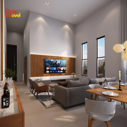 Imagem Casa de luxo em condomínio à venda em Ribeirão Preto-SP, Loteamento Terras de Florença - 3 quartos, 3 suítes, 2 salas, 5 banheiros, 203m².