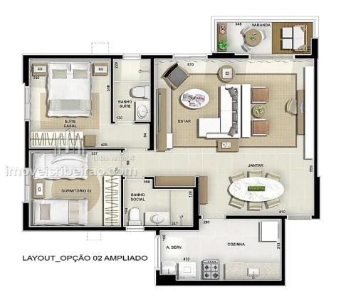 Imagem Condomínio Solare à venda 2 dormitórios #imoveisribeirao.com