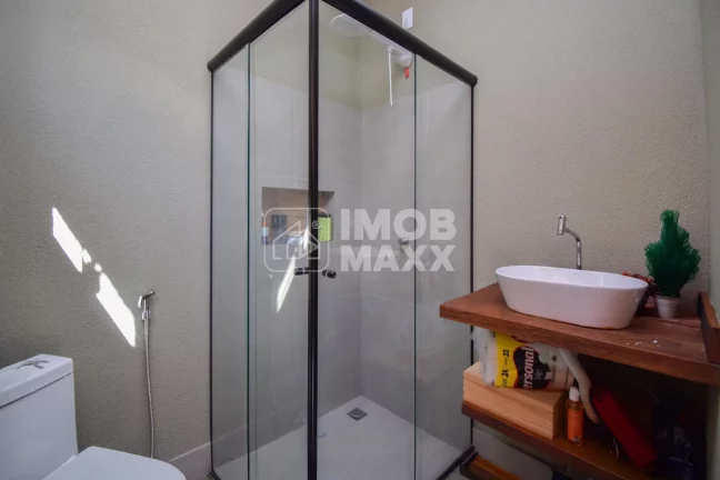 Imagem Venda de casa Condomínio Quintas do Santa Barbara 3 quartos suítes casa moderna nova espaço gourmet com parrilha churrasqueira
