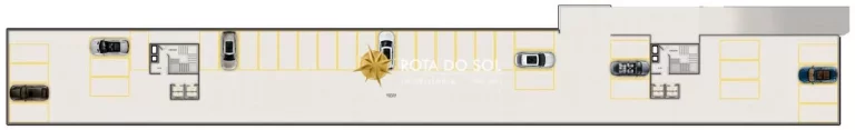 Imagem Villa Bellagio Apartamentos Flat na planta Bombas Bombinhas SC