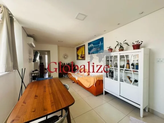 Imagem 2 quartos, sendo 1 suíte, uma ampla sala, - Boqueirão em Santos por R$ 620.000,00