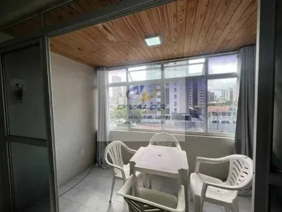 Imagem Vendo Apartamento com 77m², Mobiliado, 3 quartos s/ 2 suítes, sala p/ 2 ambientes e 1 vaga