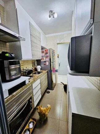 Imagem Apartamento com 2 dormitórios à venda, 59 m² por R$ 320.000,00 - Morro de Nova Cintra - Santos/SP