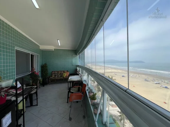 Imagem Apartamento 3 dormitórios sendo 3 suítes FRENTE MAR na vila Guilhermina
