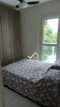 Imagem Apartamento com 2 dormitórios sendo 1 suite, vaga suficiente e garantida à venda, 75 m² por R$ 570.000 - Campo Grande - Santos/SP
