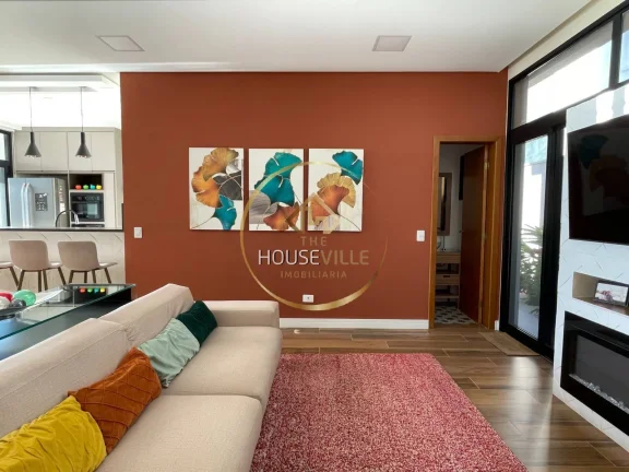 Imagem Casa Sobrado, 4 Dormitórios( 4 suítes), Residencial Jaguary, Urbanova, Sjc.