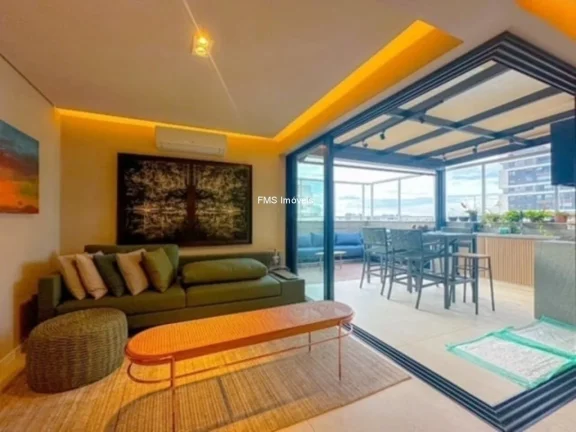 Imagem Cobertura de Luxo à Venda no Brooklin: 3 quartos, 3 suítes, 2 salas, 3 vagas de garagem, 229m² - São Paulo-SP!