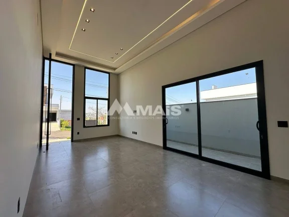 Imagem Casa com 3 dormitórios à venda, 158 m² por R$ 1.300.000,00 - Condomínio Reserva Central Parque - Salto/SP