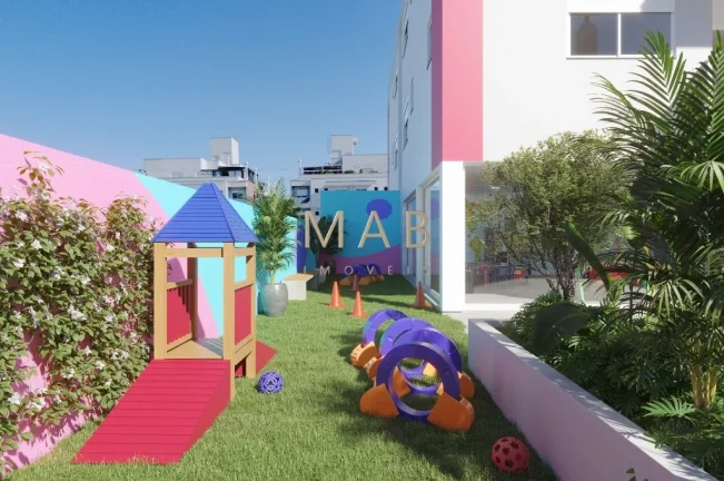Imagem Vendo Apartamento de DECORADO, 2 suites, lavabo, vaga de garagem coberta, hobby box, área privativa de 73,74 mais área de jardim.