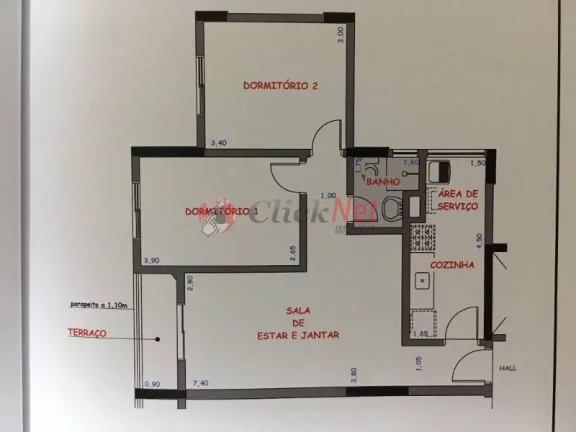 Imagem Lindo apartamento à venda localizado no bairro Santa Terezinha, São Bernardo do Campo com 2 dormitórios, 1 vaga, 65m²