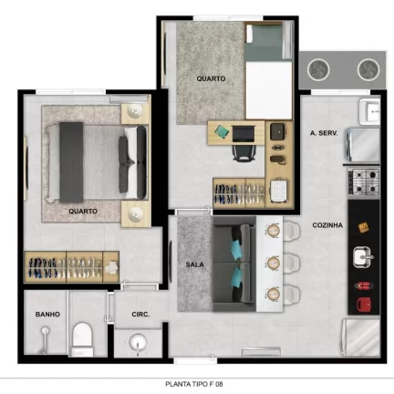Imagem ÓTIMO PARA INVESTIMENTO A 3 QUADRAS DO MAR