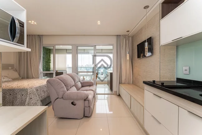 Imagem Apartamento Brooklin Alto Padrão andar alto vista livre