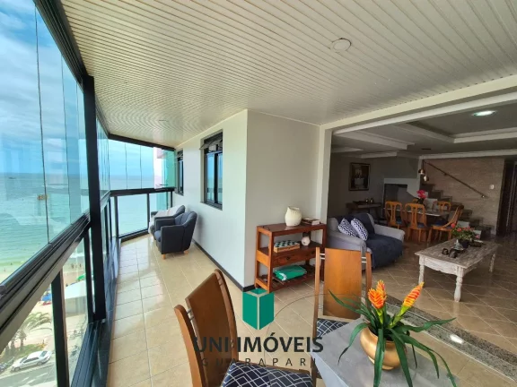 Imagem Maravilhosa Cobertura beira mar duplex com lazer privativo a venda na Praia do Morro Guarapari