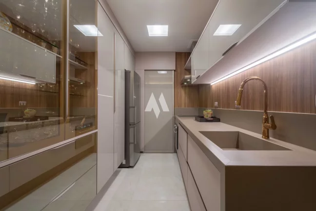 Imagem Apartamento Padrão/Praia Grande 1 quarto ,sala e cozinha integrada
