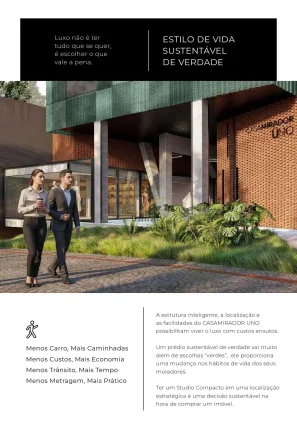 Imagem CASAMIRADOR UNO - Apartamento à venda no bairro Funcionários - Belo Horizonte/MG