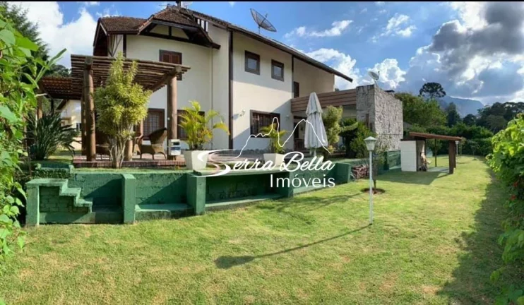 Imagem Casa com 4 dormitórios à venda, 410 m² por R$ 2.590.000,00 - Parque do Imbui - Teresópolis/RJ