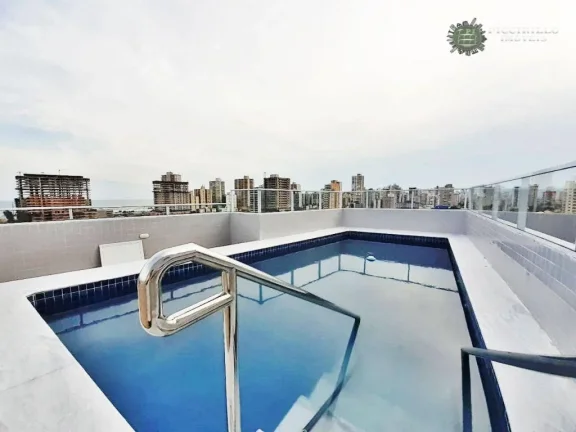 Imagem Apartamento com 2 dormitórios à venda, 60 m² por R$ 420.000,00 - Vila Guilhermina - Praia Grande/SP