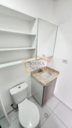 Imagem Apartamento tipo studio com 25 m², localizado no 11º andar. 1 dormitório, 1 banheiro, varanda, ar...