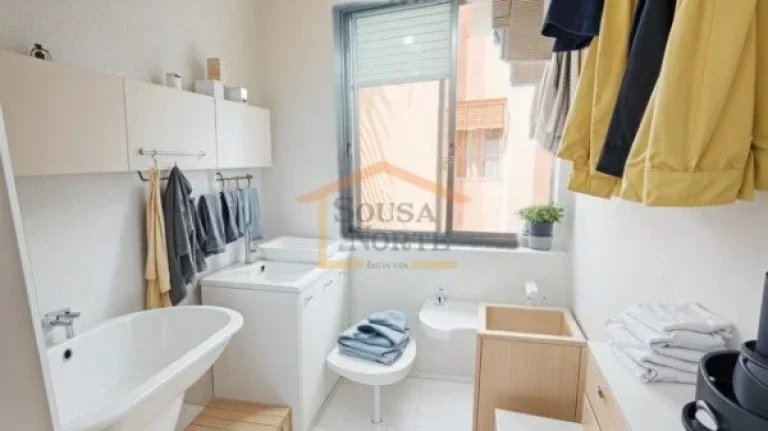 Imagem Apartamento com 76m² de área útil, distribuídos em 2 dormitórios, 1 banheiro social e 1 vaga de...
