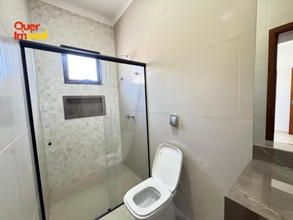 Imagem Casa de Luxo em Condomínio para Venda ou Locação no Jardim Cybelli, Ribeirão Preto-SP 3 Quartos, 2 Suítes, 2 Salas - Condomínio Residencial dos Ipês
