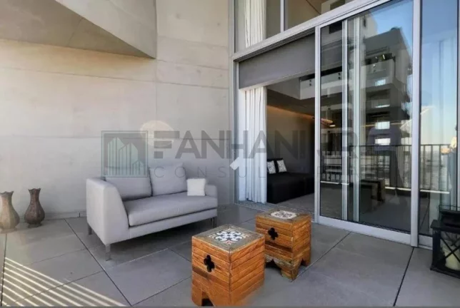Imagem Apartamento de alto padrão à venda em São Paulo-SP, Jardim Paulista: 1 quarto, 1 suíte, 3 salas, 2 banheiros, 1 vaga, 81m².