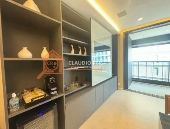 Imagem Apartamento com 1 Quarto para alugar, 77m² - Brooklin