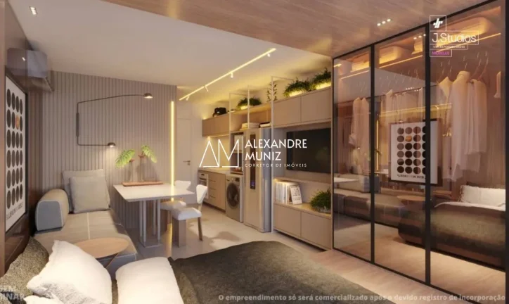 Imagem J. STUDIOS, LANÇAMENTO NO MEIRELES,
Studios de 25m² e 36m².