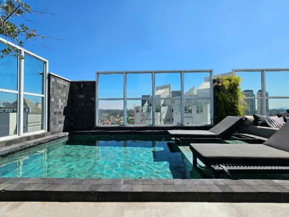Imagem Cobertura de Luxo à Venda no Brooklin com Piscina e Vista Panorâmica