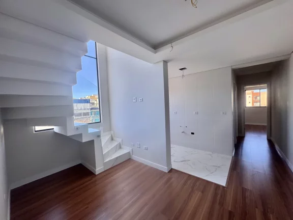 Imagem Cobertura Duplex para Venda em São José dos Pinhais, Boneca do Iguaçu, 2 dormitórios, 1 suíte, 2 banheiros, 2 vagas