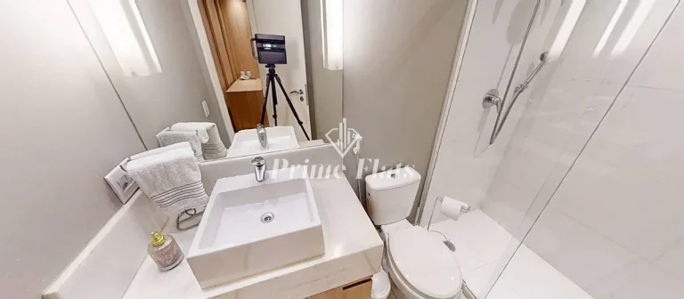 Imagem Flat disponível para venda no Mercure São Paulo Moema Times Square Hotel, com 42m², 1 dormitório e 1 vaga de garagem