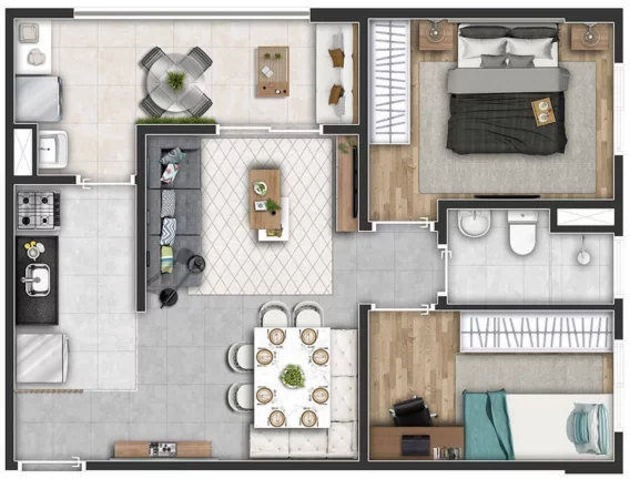 Imagem APARTAMENTO RESIDENCIAL em São Paulo - SP, Panambi